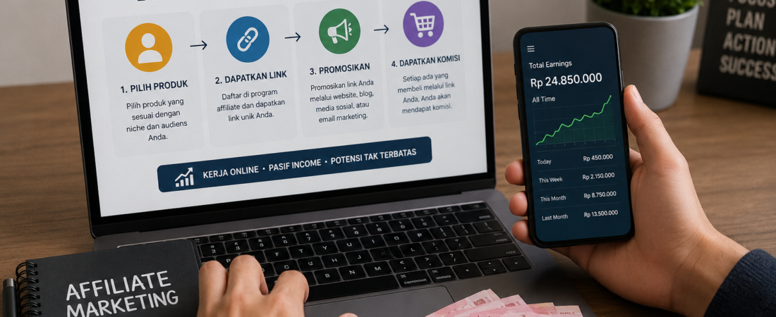 Cara Menghasilkan Uang dari Affiliate Marketing untuk Pemula