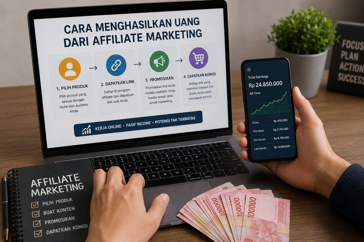 Cara Menghasilkan Uang dari Affiliate Marketing untuk Pemula