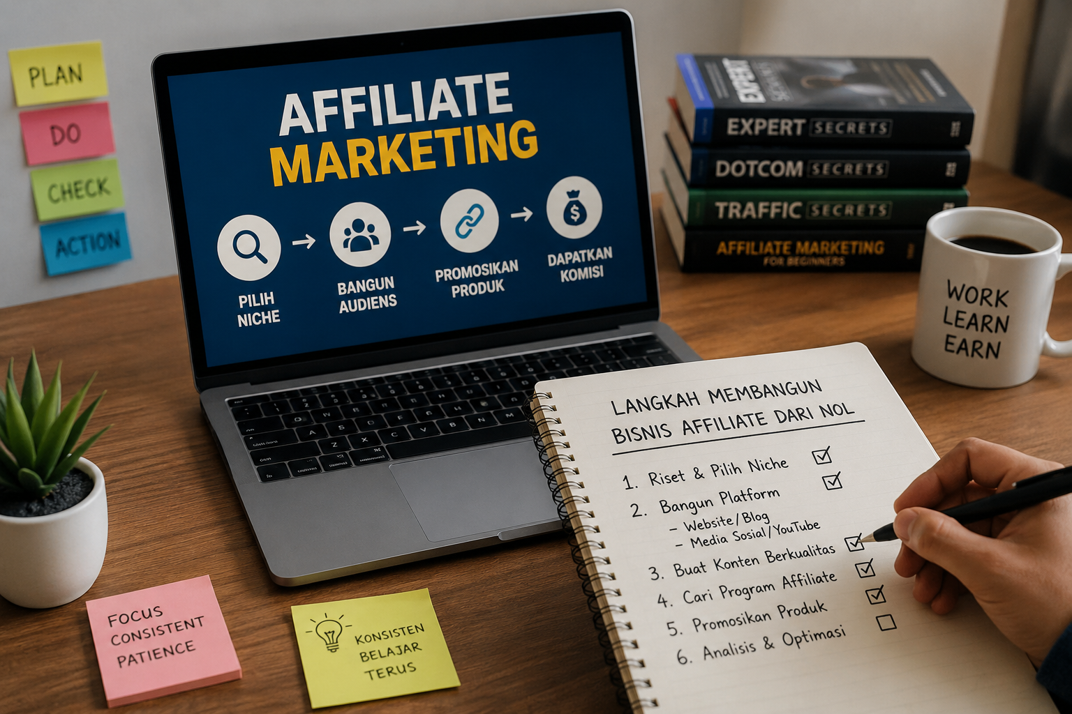 Panduan Langkah demi Langkah Membangun Bisnis Affiliate Marketing dari Nol