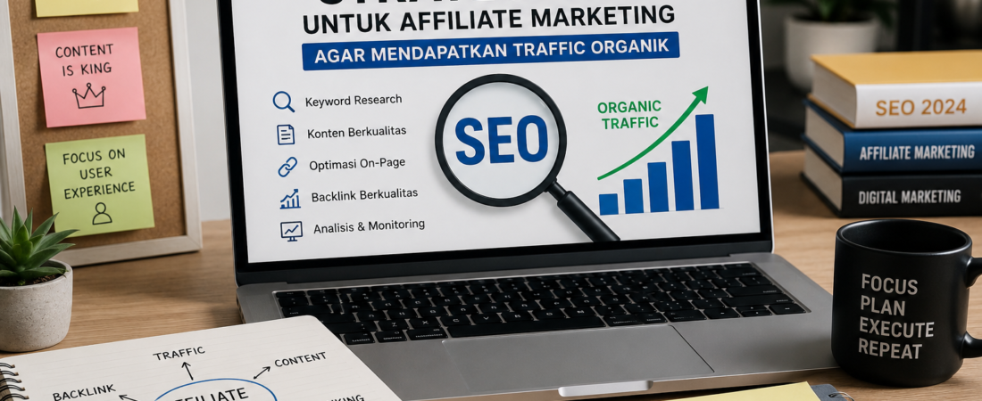 Strategi SEO untuk Affiliate Marketing Agar Mendapatkan Traffic Organik
