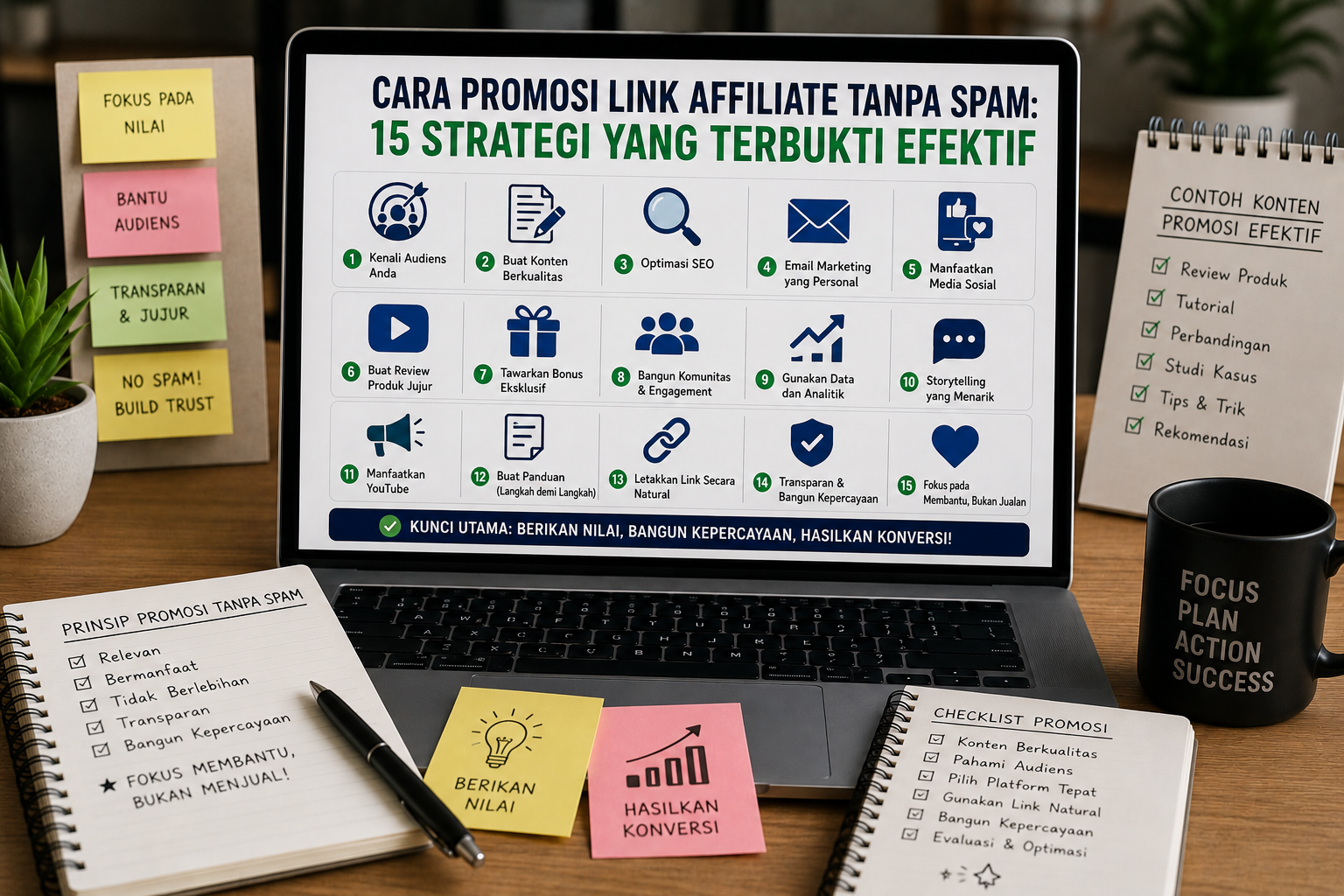 Cara Promosi Link Affiliate Tanpa Spam: 15 Strategi yang Terbukti Efektif